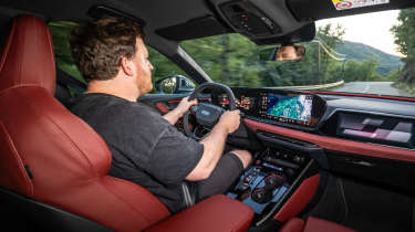 2025 Audi S5 Avant interior driving