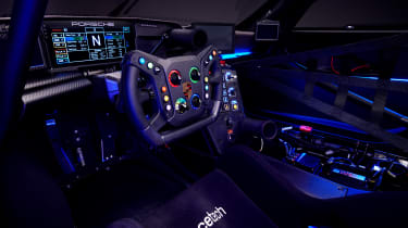 New Porsche 911 GT3 R Rennsport – interior