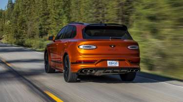 Bentley Bentayga Speed – rear