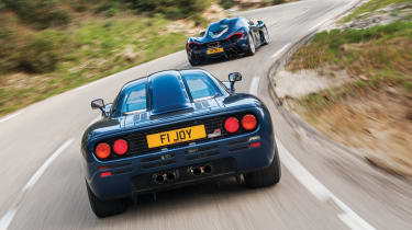 McLaren F1 and McLaren P1