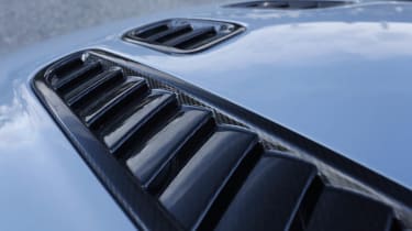 Aston Martin V12 Vantage bonnet scoops