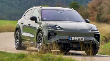 Porsche Cayenne Electric front