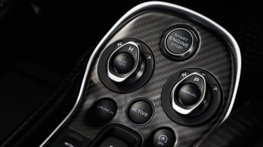 McLaren 600LT interior switches