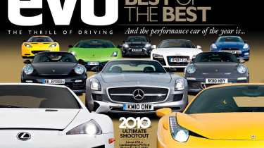 evo issue 152 - Car of the Year - on iPad