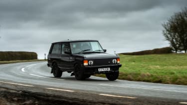 Bamford X Bishops Heritage Limited Edition Range Rover – front cornering