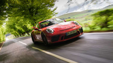 Porsche 911 GT3 manual - front tracking
