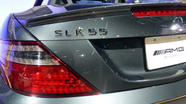 2011 Los Angeles motor show: Mercedes SLK 55 AMG
