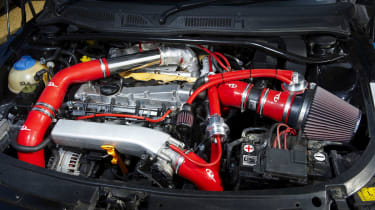 Audi TT tuned engine