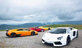 Lamborghini Aventador meets Countach, Diablo, Murcielago