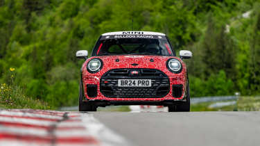 New Mini JCW race car – front