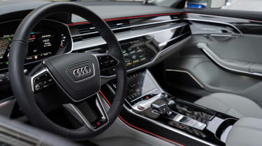 Audi S8 – 2022 steering wheel