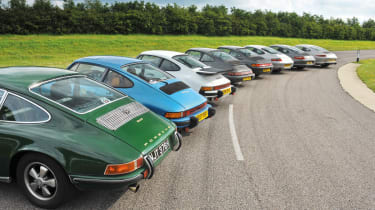 Porsche 911 through the ages