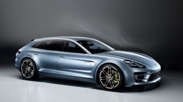 Porsche Panamera Sport Turismo at the Paris show