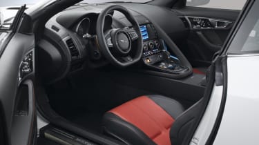 Jaguar F-type R Coupe interior dashboard
