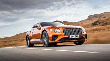 Bentley Continental GT Mulliner W12 – front tracking