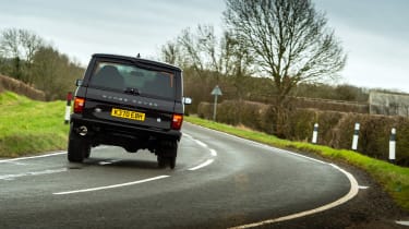Bamford X Bishops Heritage Limited Edition Range Rover – rear cornering