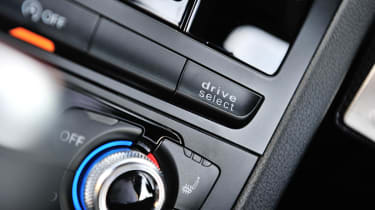 Audi S5 Drive Select switch