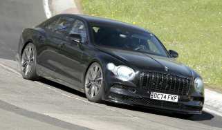 Bentley Flying Spur spied front