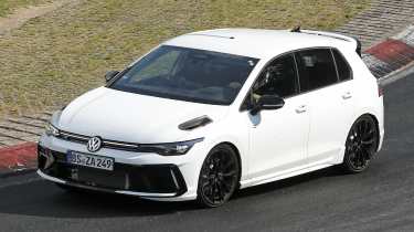 Golf R prototype front