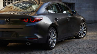 Mazda 3 saloon revealed - rear