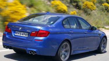 New BMW M5 saloon
