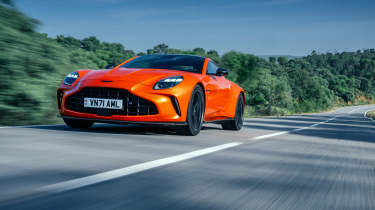 Aston Martin Vantage 2024 road front