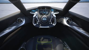 Nissan Bladeglider concept interior dashboard cockpit