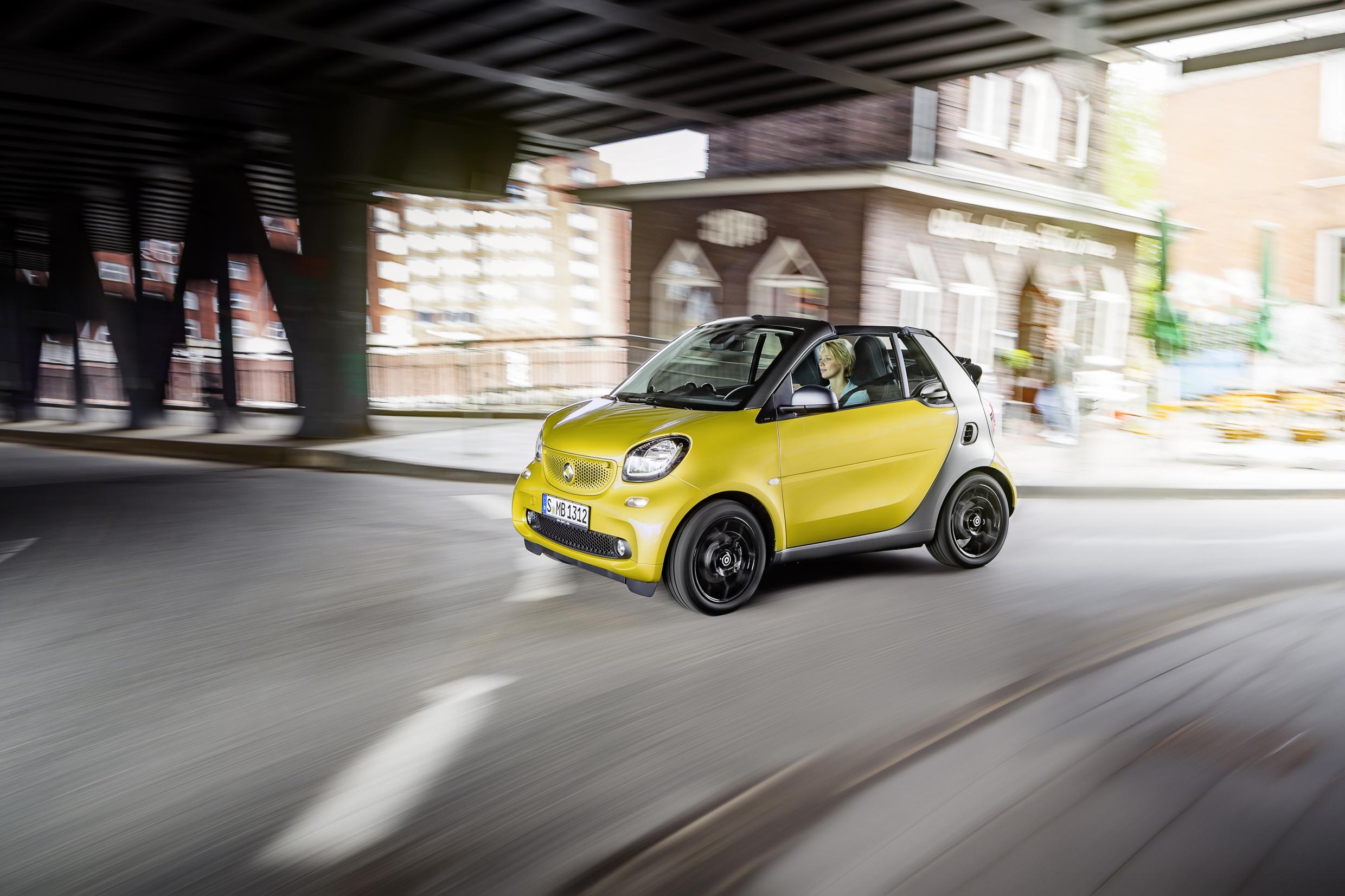 This is the new Smart Fortwo Cabrio