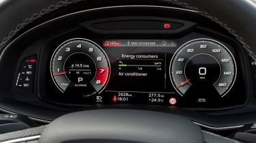 Audi SQ7 2022 – dials 2