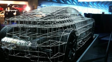 Lexus LFA cutaway