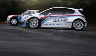 Peugeot 208 T16 rally car