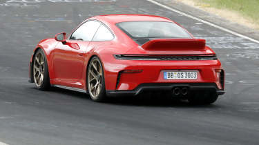 Porsche 911 GT3 Ducktail spies