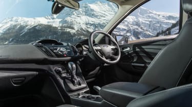 2013 Ford Kuga 2.0 TDCI Powershift interior gear selector