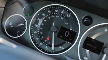 New Aston Martin Vanquish dials speedo