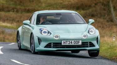 Alpine A110 review – front