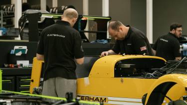 Caterham Dartford factory