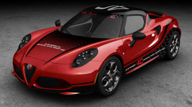 Alfa Romeo 4C WTCC safety car red and black