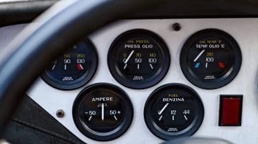Lancia Stratos gauges