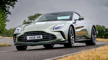 Aston Martin Vantage Roadster front