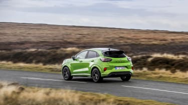 Ford Puma ST 2021 review – rear pan