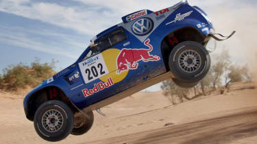 VW Touareg Dakar racer