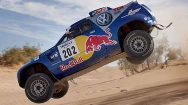 VW Touareg Dakar racer