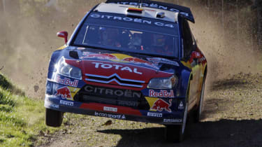 Citroen C4 World Rally WRC car