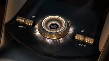 Bentley EXP15 Concept interior details
