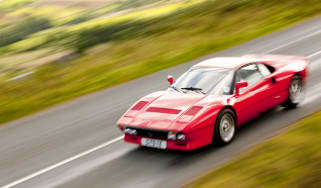 Ferrari 288 GTO driving