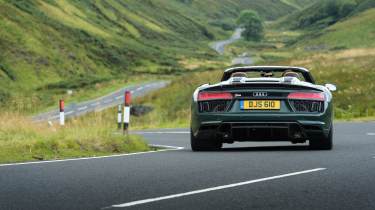 Audi R8 Spyder rear