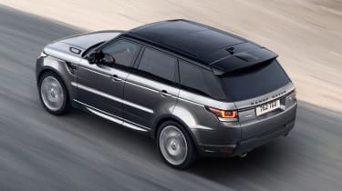New Range Rover Sport rear view