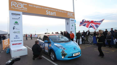2011 RAC Future Car Challenge Nissan LEAF