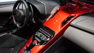 Lamborghini Aventador J interior