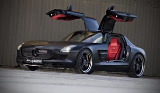 Mercedes SLS AMG 'Black' by Kicherer, front three-quarter picture